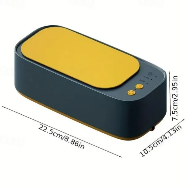 Ultrasonic Jewelry Cleaner Jewelry Cleaner With Steel Tank For Glasses Watches Earrings Rings Necklaces Coins