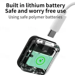 Ultrasonic Mosquito Repellent Bracelet – Wearable Wrist Clasp for Children, Adults, and Infants, Ideal for Outdoor Use