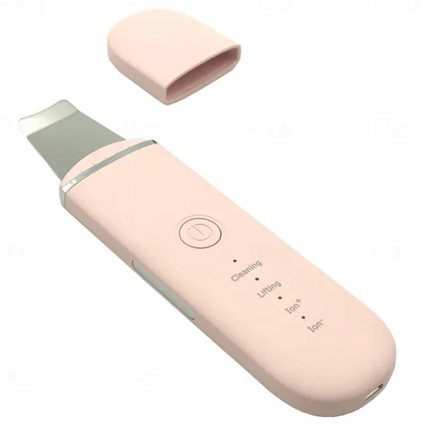 Ultrasonic Skin Scrubber Deep Face Cleaning Machine Peeling Shovel Facial Pore Cleaner Face Skin Scrubber Lift Machine