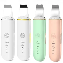 Ultrasonic Skin Scrubber Deep Face Cleaning Machine Peeling Shovel Facial Pore Cleaner Face Skin Scrubber Lift Machine