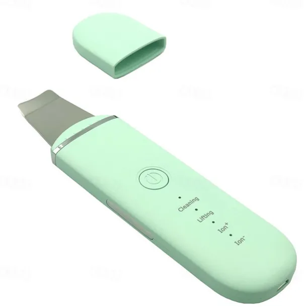 Ultrasonic Skin Scrubber Deep Face Cleaning Machine Peeling Shovel Facial Pore Cleaner Face Skin Scrubber Lift Machine