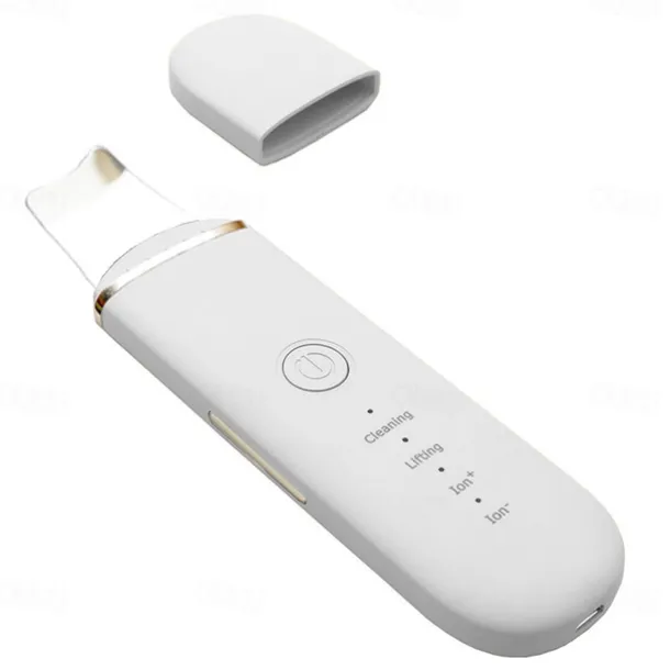 Ultrasonic Skin Scrubber Deep Face Cleaning Machine Peeling Shovel Facial Pore Cleaner Face Skin Scrubber Lift Machine