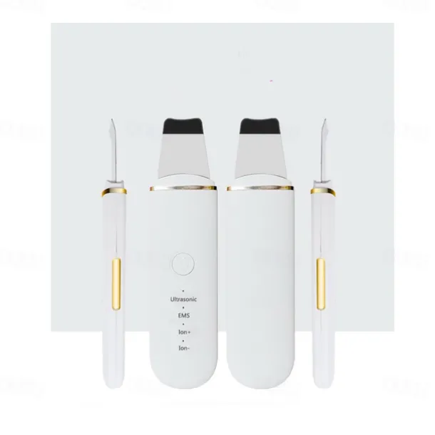 Ultrasonic Skin Scrubber Deep Face Cleaning Machine Peeling Shovel Facial Pore Cleaner Face Skin Scrubber Lift Machine