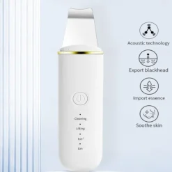 Ultrasonic Skin Scrubber Deep Face Cleaning Machine Peeling Shovel Facial Pore Cleaner Face Skin Scrubber Lift Machine