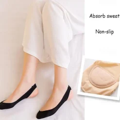 Ultrathin Invisible Shallow Mouth Nonslip Silk Socks for Women