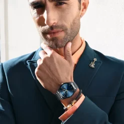 Ultra-Thin Men's Quartz Watch Men Analog Luxury Minimalist Classic Wristwatch Waterproof Calendar Chronograph Stainless Steel Watches