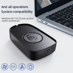 Undetectable Mouse Jiggler 5V 1A Simulate Mouse Mover Wired Wireless Mouse Compatible for Computer Awakening for Keeps PC Active