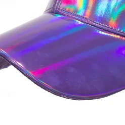 Unisex Baseball Cap Sun Hat Black Silver Laser Nonwoven Fashion Casual Minimalism Outdoor Vacation Plain Adjustable Fashion