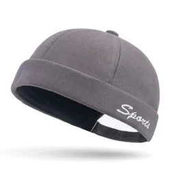 Unisex Beanie Hat Docker Cap Brimless Hats Black Red Polyester Fashion Casual Minimalism Outdoor Vacation Plain Adjustable Fashion