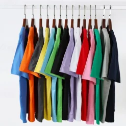 Unisex Boys Girls' 3D Solid Color Tee Short Sleeve Summer Spring Fashion Basic Kids 4-12 Years Crew Neck Outdoor Casual Daily Regular Fit