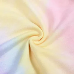 Unisex Boys Girls' 3D Tie Dye Sports Suit Hoodie Set Tracksuits Long Sleeve Spring Fall Daily Casual Comfort Kids 4-12 Years Hooded Outdoor Vacation Sports Tailored Fit