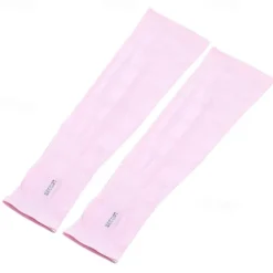 Unisex Compression Cooling UV Protection Sun Sleeves Long Arm Cover Anti-Slip Warmers for Outdoor Sports Sunblock Cover Summer Garden Arm Sleeves