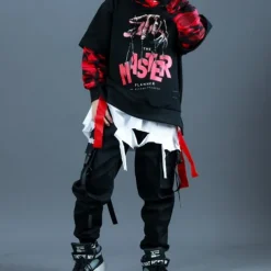 Unisex 3D Letter Hoodie & Sweatpants Set Clothing Set Long Sleeve Fall Winter Fashion Street Style Kids 3-13 Years Vacation Street Regular Fit