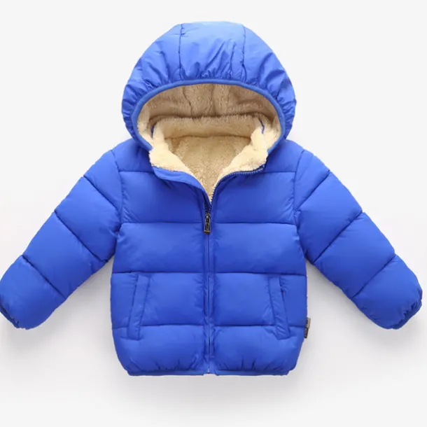Unisex 3D Plain Coat Down Coat Puffer Jacket Long Sleeve Fall Winter Active Cool Kids 3-10 Years Regular Fit