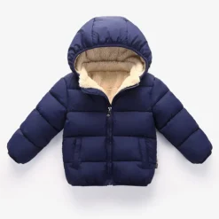 Unisex 3D Plain Coat Down Coat Puffer Jacket Long Sleeve Fall Winter Active Cool Kids 3-10 Years Regular Fit