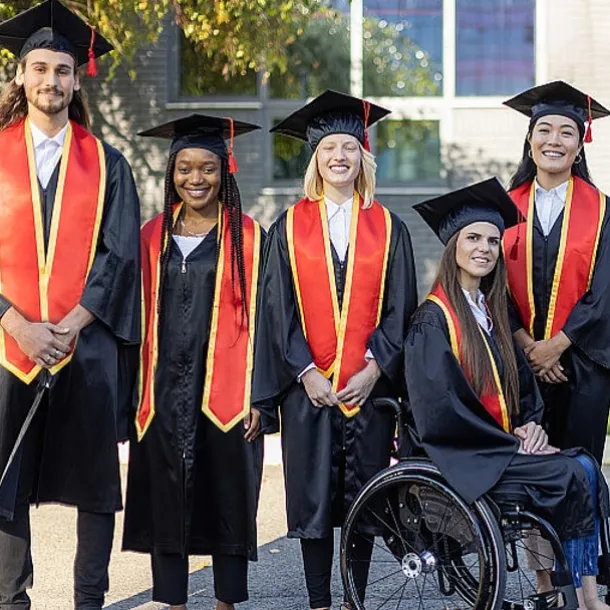 Unisex Graduation Stole, Plain Graduation Sash, Honor Stole for Students, Satin Graduation Stole, Honor Ceremony Sash, 72-Inch Adult Graduation Honor Stole, Double-Layered Graduation Gown Scarf