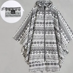 Unisex Hiking Raincoat Outdoor Waterproof Lightweight Rip-resistant Hiking Outfits Hiking Clothes Spring Autumn / Fall Hoodie Raincoat Rain Poncho Solid Color Black Yellow Blue