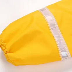 Unisex Hiking Raincoat Outdoor Waterproof Breathable Wind-Resistant Hiking Outfits Hiking Clothes Spring Autumn / Fall Rain Suit Rain Gear Hooded Coats Jacket and Pants Solid Color Yellow Army Green