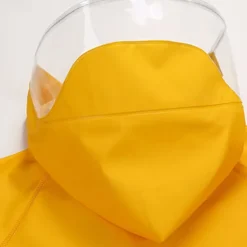 Unisex Hiking Raincoat Outdoor Waterproof Breathable Wind-Resistant Hiking Outfits Hiking Clothes Spring Autumn / Fall Rain Suit Rain Gear Hooded Coats Jacket and Pants Solid Color Yellow Army Green