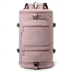 Unisex Large-Capacity Travel Backpack Duffel Bag with Shoe Compartment and Shoulder Strap, Multi-Carry Waterproof Sports Gym Bag for Students, Commuters, Weekend Trips, and Fitness Use