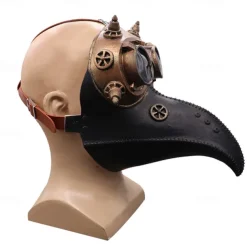 Unisex Punk & Gothic Steampunk Mask for Halloween Carnival