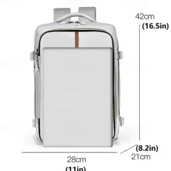 Unisex School Backpack with Laptop Compartment – Water-Resistant Bookbag for Teens and College Students, Ideal for Back to School