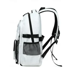 Unisex Waterproof School Backpack with Multi-Pocket Design and Laptop Compartment, Casual Large Capacity Travel Daypack for Students and Commuters