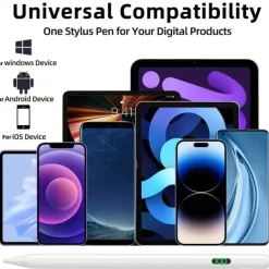Universal Active Pen For IPad IPhone Digital Display Capacitive Stylus Pen For Android IOS Windows Touch Screen Megnetic Styluse For Apple Pencil/Sumsung Tablet