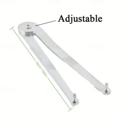 Universal Angle Grinder Wrench Adjustable Pin Spanner for Home Hand Tools | Multifunctional Manual Arbors Accessories