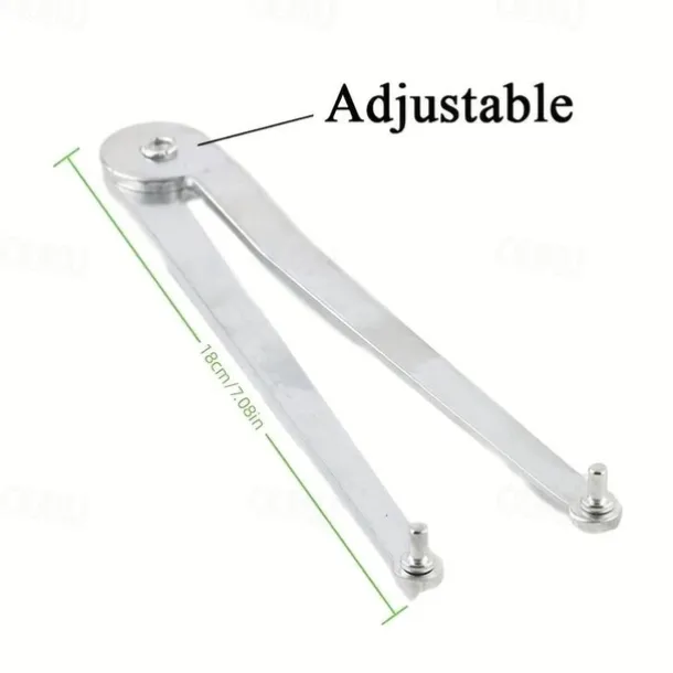 Universal Angle Grinder Wrench Adjustable Pin Spanner for Home Hand Tools | Multifunctional Manual Arbors Accessories