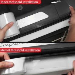 Universal Car Anti-collision Strip Nano Tape Scratchproof Car Threshold Transparent Film Door Edge Rim Protective Car Stickers