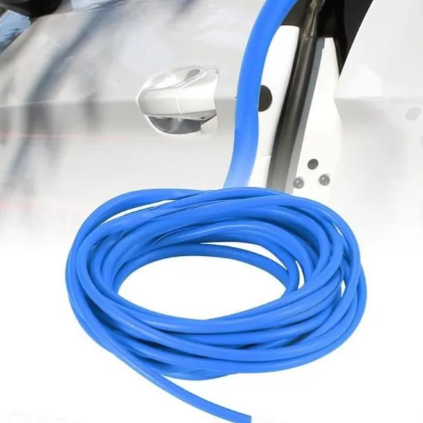 Universal Car Door Edge Protector Trim, 10M/5M Anti-Collision Rubber Moulding Strip, Scratch Guard for Auto Styling & Protection