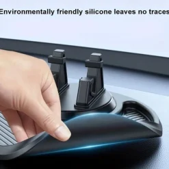 Universal Car Silicone Phone Holder Auto GPS Dashboard Bracket, Smartphone Anti-Slip Mat Pad 360° Rotation Dashboard Stand With Storage