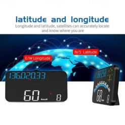 Universal Digital GPS Speedometer, 5.5