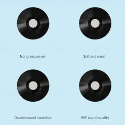 Universal 3.5mm Plug Wired Headset 9D Hifi Stereo Earphone Sport Running Headphones with Mic for Phones Computers Tablets MP3
