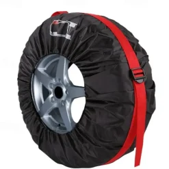 Universal Spare Tire Cover Case Polyester Car Tyre Storage Bags Automobile Tyre Accessories Auto Vehicle Wheel Protector