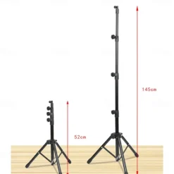 Universal Tripod Stand Retractable Adjustable 180 Degree Rotating, Tablet Mount Holder, Suitable For Cell Phone Tablet iPad