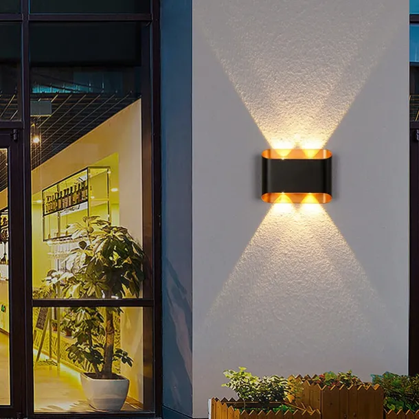 Up and Down Modern LED Wall Lamp 2/4 Head Light Indoor Lighting Outdoor Lighting Wall Lights for Gallery Light 110-240V 5W