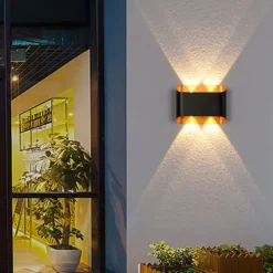 Up and Down Modern LED Wall Lamp 2/4 Head Light Indoor Lighting Outdoor Lighting Wall Lights for Gallery Light 110-240V 5W