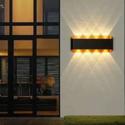 Up and Down Modern LED Wall Lamp 2/4 Head Light Indoor Lighting Outdoor Lighting Wall Lights for Gallery Light 110-240V 5W