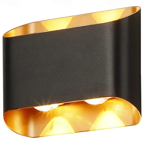 Up and Down Modern LED Wall Lamp 2/4 Head Light Indoor Lighting Outdoor Lighting Wall Lights for Gallery Light 110-240V 5W