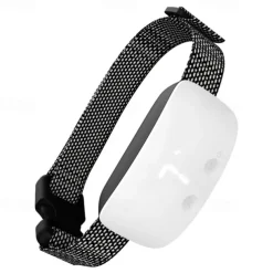 Upgrade Touch Screen Anti Bark Dog Collar IP67 Waterproof Rechargeable Electric Shock Vibration Beep No Barking Auto Training Collar For Dogs