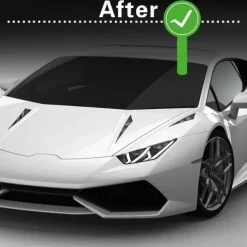 Upgrade Your Car's Look with These Stylish Universal Hood Vent Air Side Flow Intake Covers!