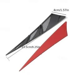 Upgrade Your Car's Look with These Stylish Universal Hood Vent Air Side Flow Intake Covers!