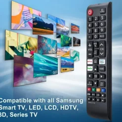 Upgrade Your Samsung TV Experience with the Latest Universal Remote Control - Compatible with All LCD LED HDTV 3D Smart TVs!