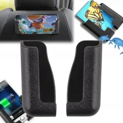 Upgraded Multifunctional Mobile Phone Bracket Self Adhesive Dashboard Mount Car Phone Holder Adjustable Width Car Sticky Navigation Mobile Phone Bracket for All Mobile Phones
