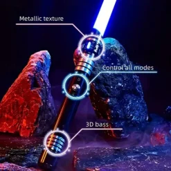 Upgraded Version Gravity Sensing LED Light Up Toys 15-color Metal Rechargeable Toy Party Glow Toys for Halloweenfor Gift for Boy&Girls