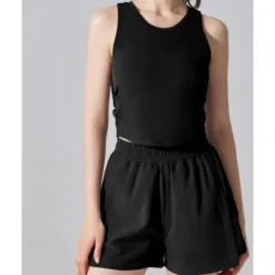 US Open Women's Solid Colored Tank Top Sleeveless Breathable Tennis Pickleball Running Round Neck Tank Back Black Yellow Purple Tennis Clothing