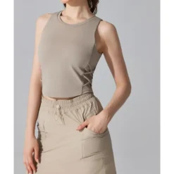 US Open Women's Solid Colored Tank Top Sleeveless Breathable Tennis Pickleball Running Round Neck Tank Back Black Yellow Purple Tennis Clothing