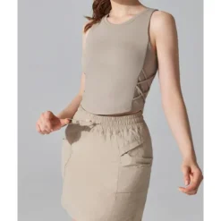 US Open Women's Solid Colored Tank Top Sleeveless Breathable Tennis Pickleball Running Round Neck Tank Back Black Yellow Purple Tennis Clothing